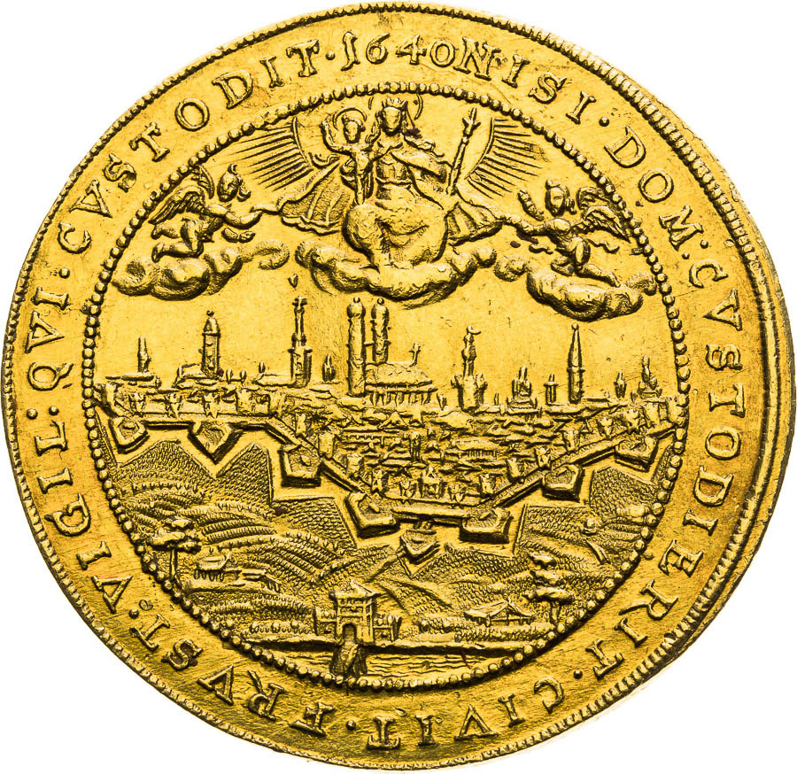 5 Ducats 1640 - back