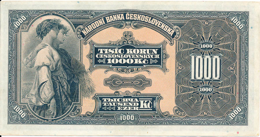 Koruna 1932 - back