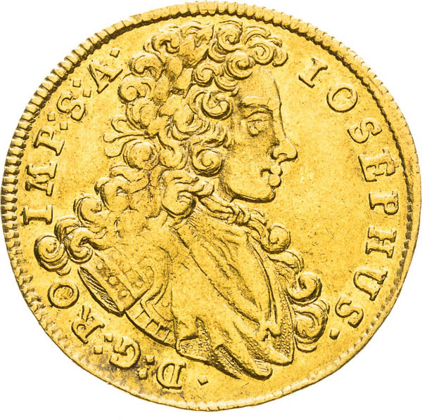 Ducat 1710 - front