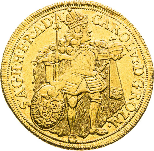 2 Ducats 1715 - front