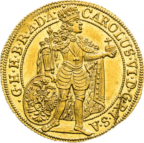 Ducat 1713 - front