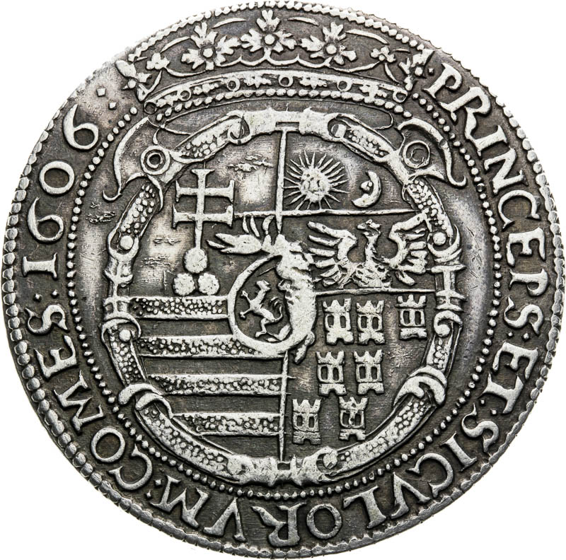 Thaler 1606 - back