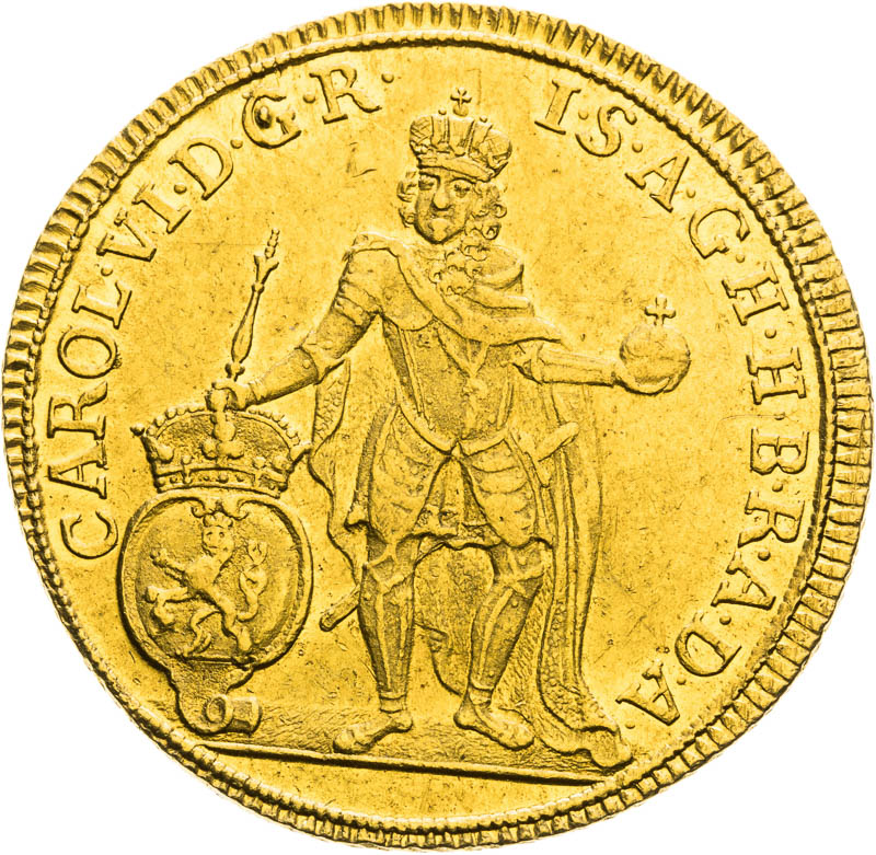 2 Ducats 1725 - front