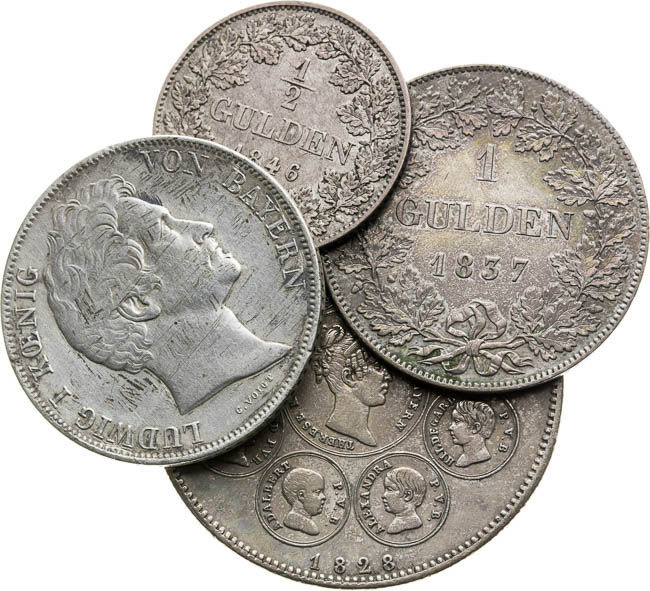 Silver Coins (4 pcs) - front