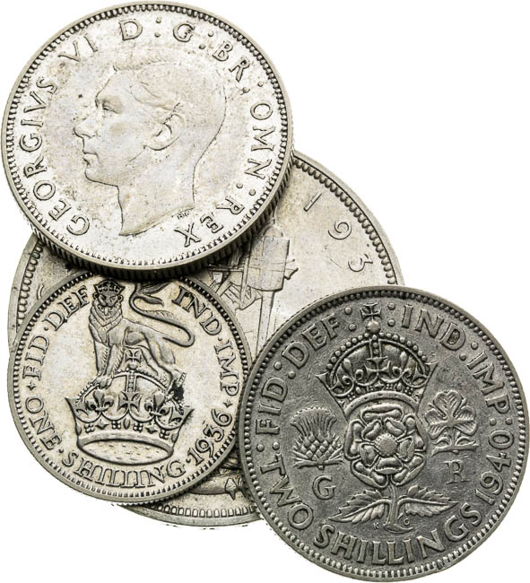 Silver Coins (4 pcs) - front