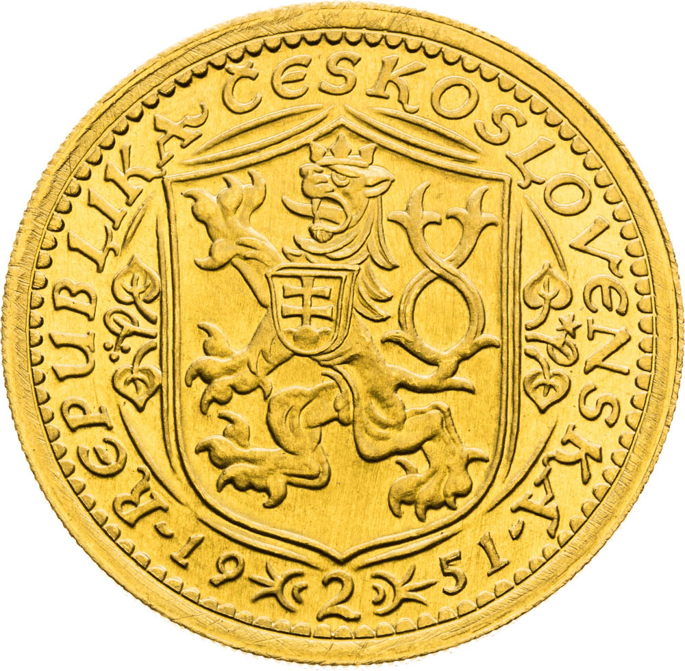 2 Ducats 1951 - front