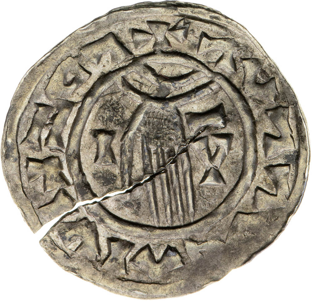 Obol (final quarter of 10th century) - front