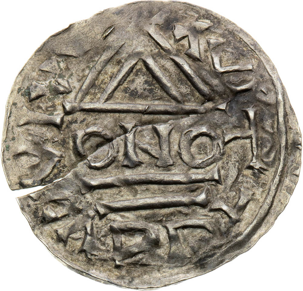 Obol (final quarter of 10th century) - back