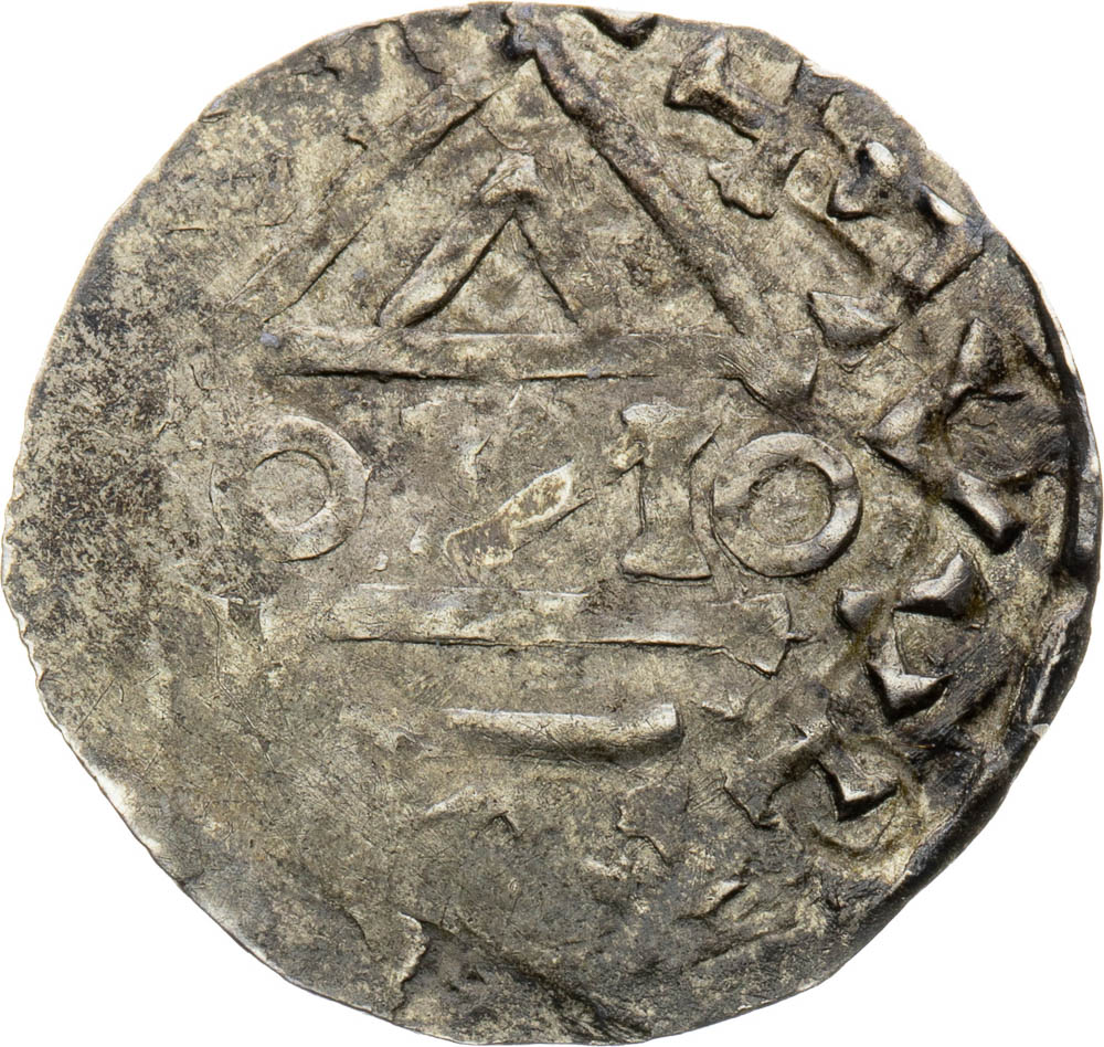 Obol (final quarter of 10th century) - back