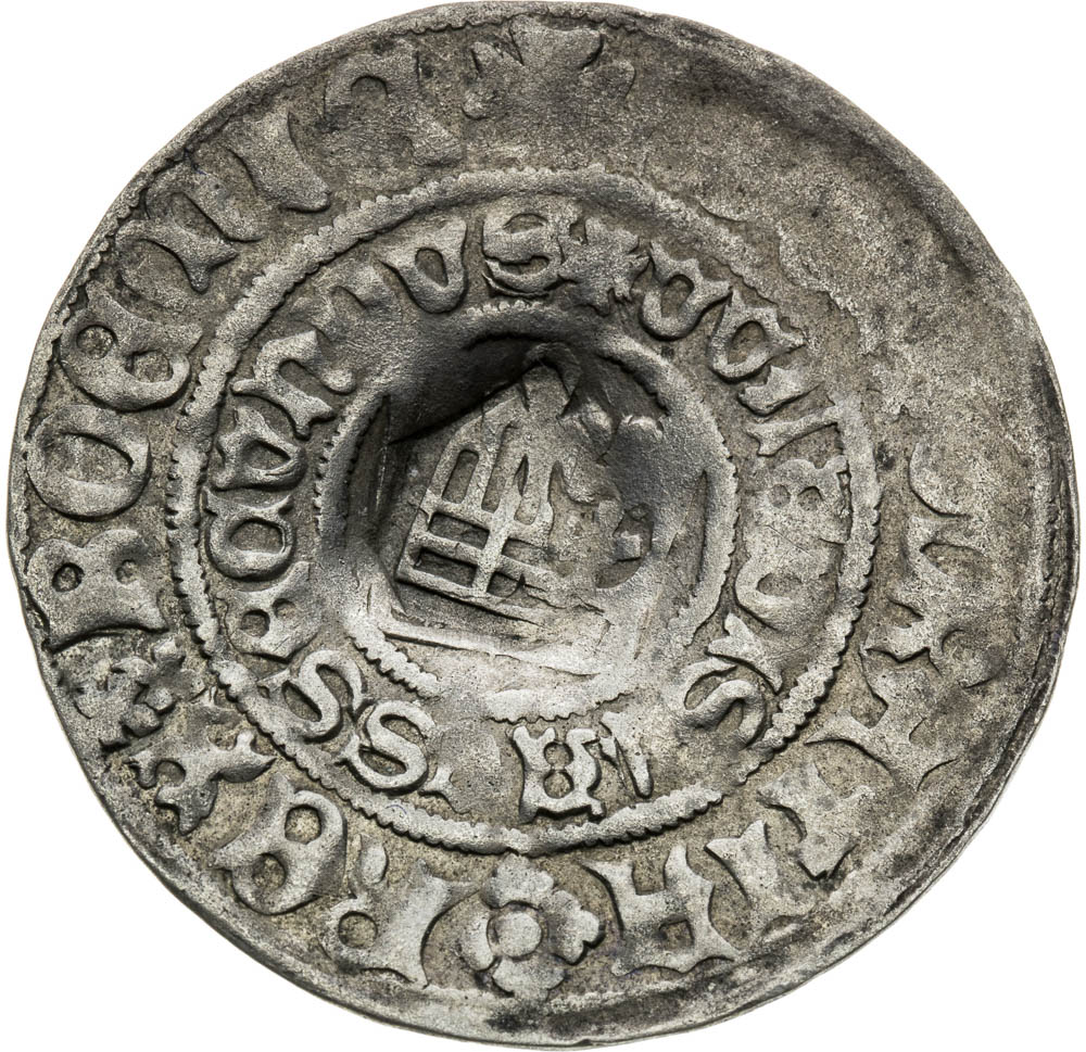 Prague Groschen (1477–1479) - front