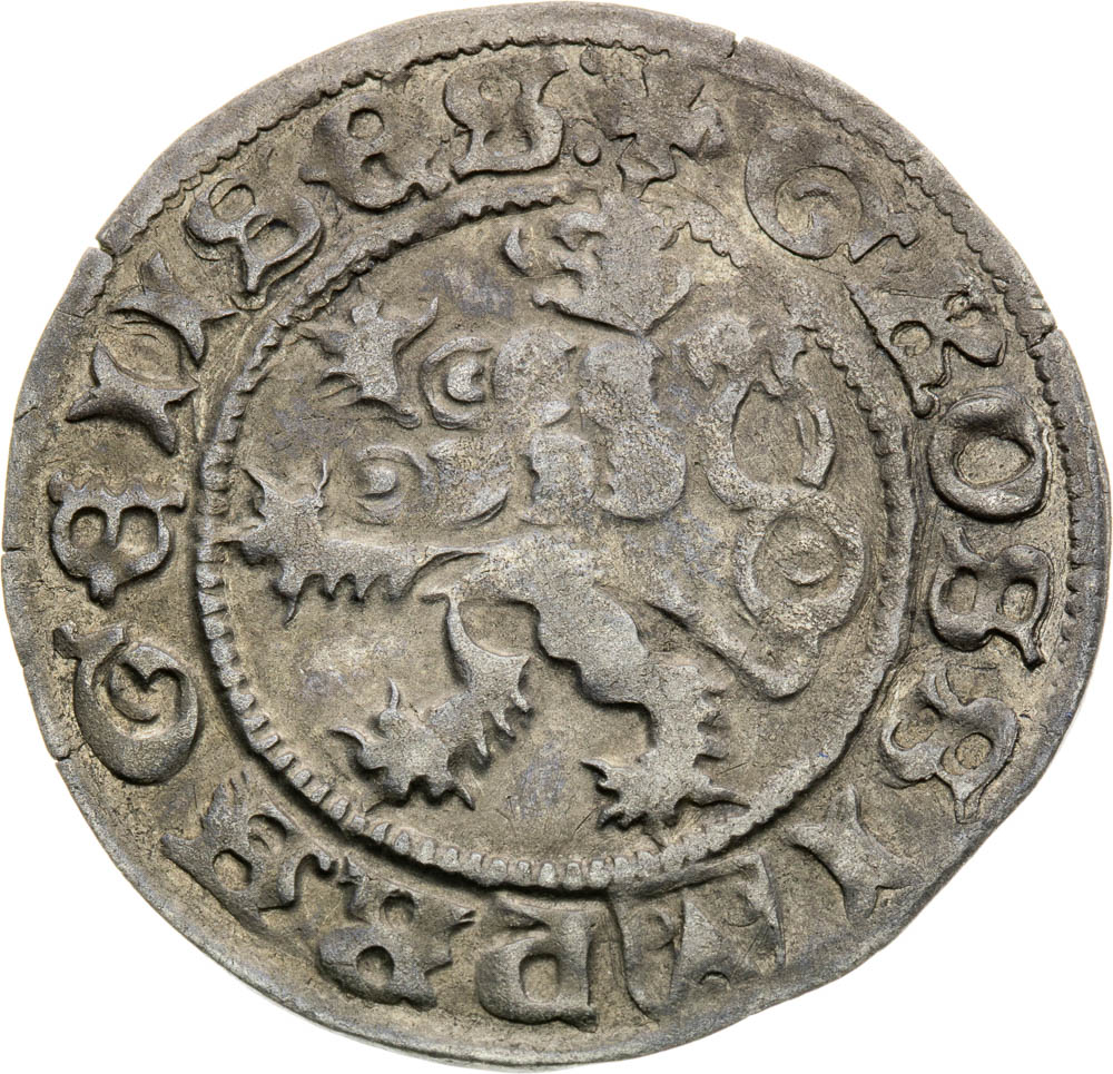 Prague Groschen (1520-1522) - back