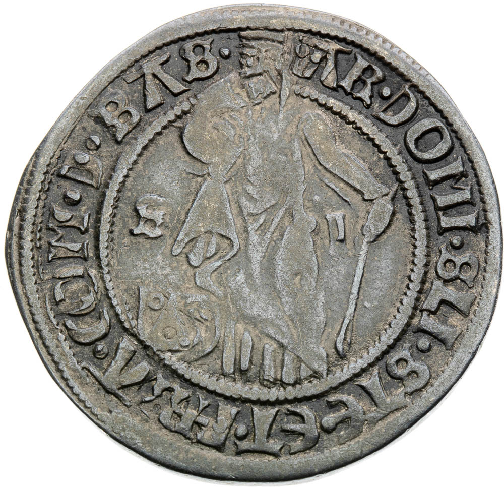 1/4 Taler (around 1520–1523) - back
