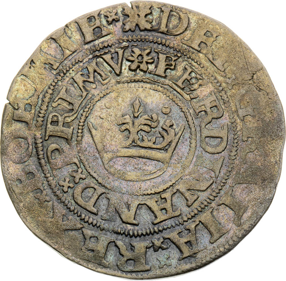 Pražský groš 1547 - avers