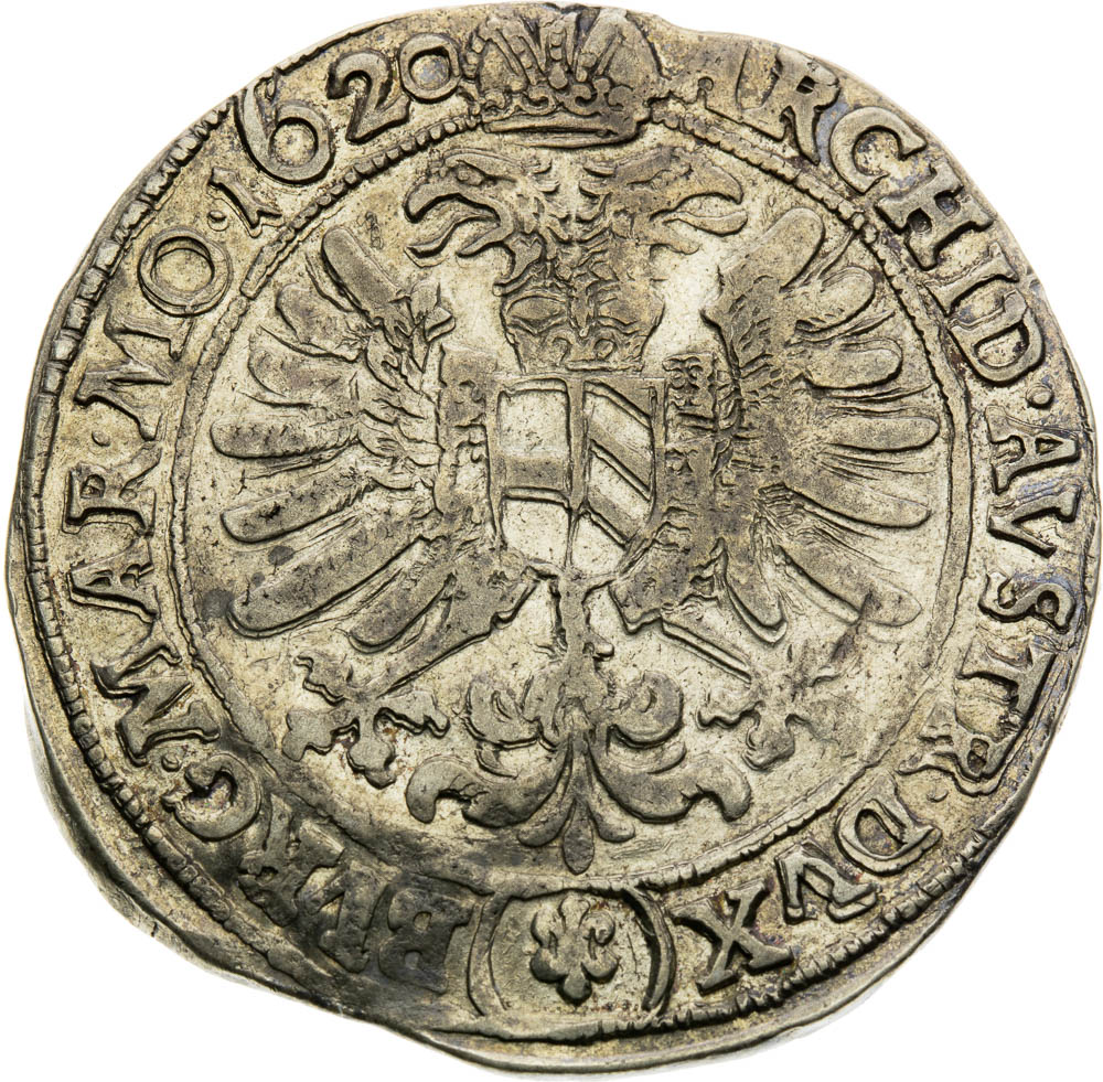 60 Kreuzer 1620 - back