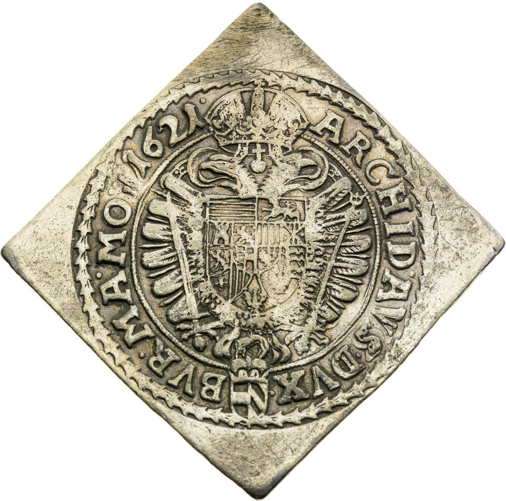 Tolar 1621 (klipa) - revers
