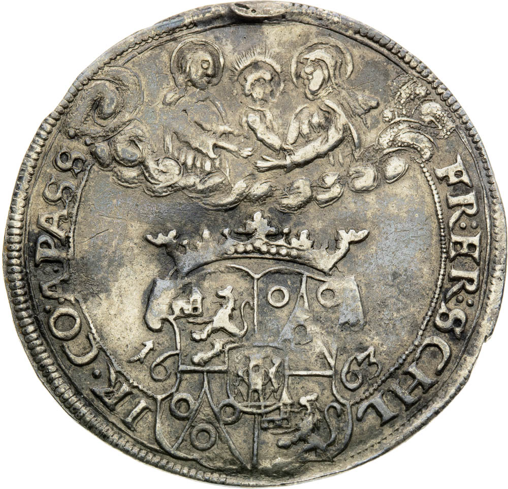 1/4 Tolar 1663 - avers