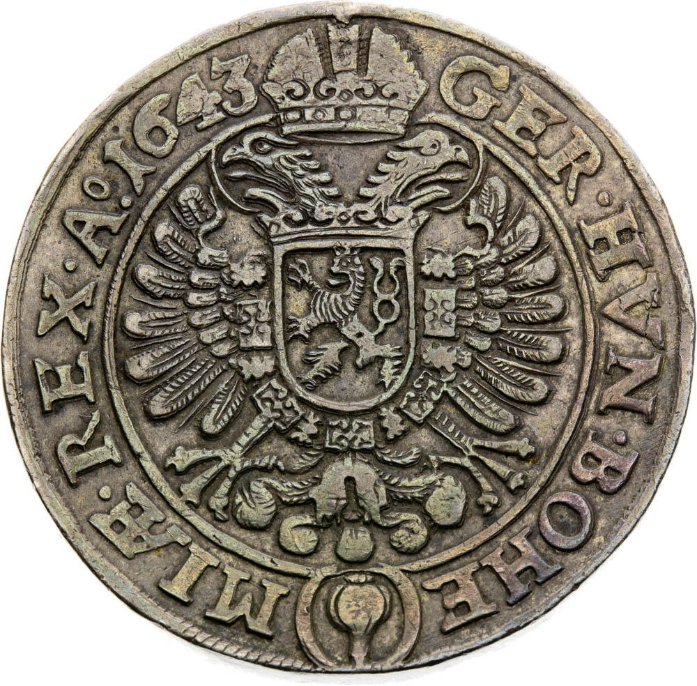 2 Taler 1643 - back