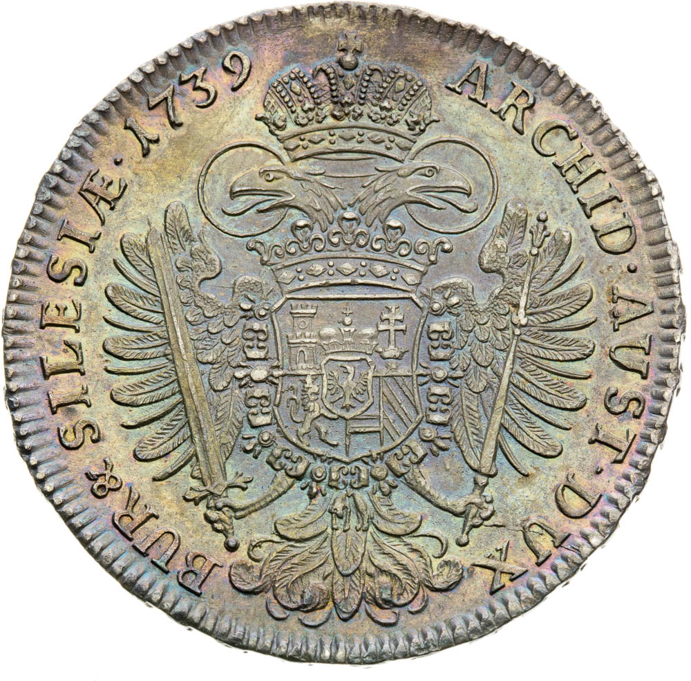 1/2 Taler 1739 - back