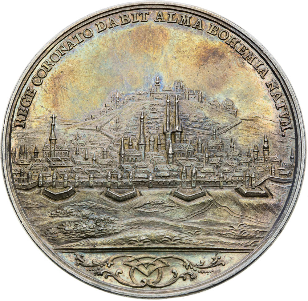 Stříbrná medaile 1723 - revers