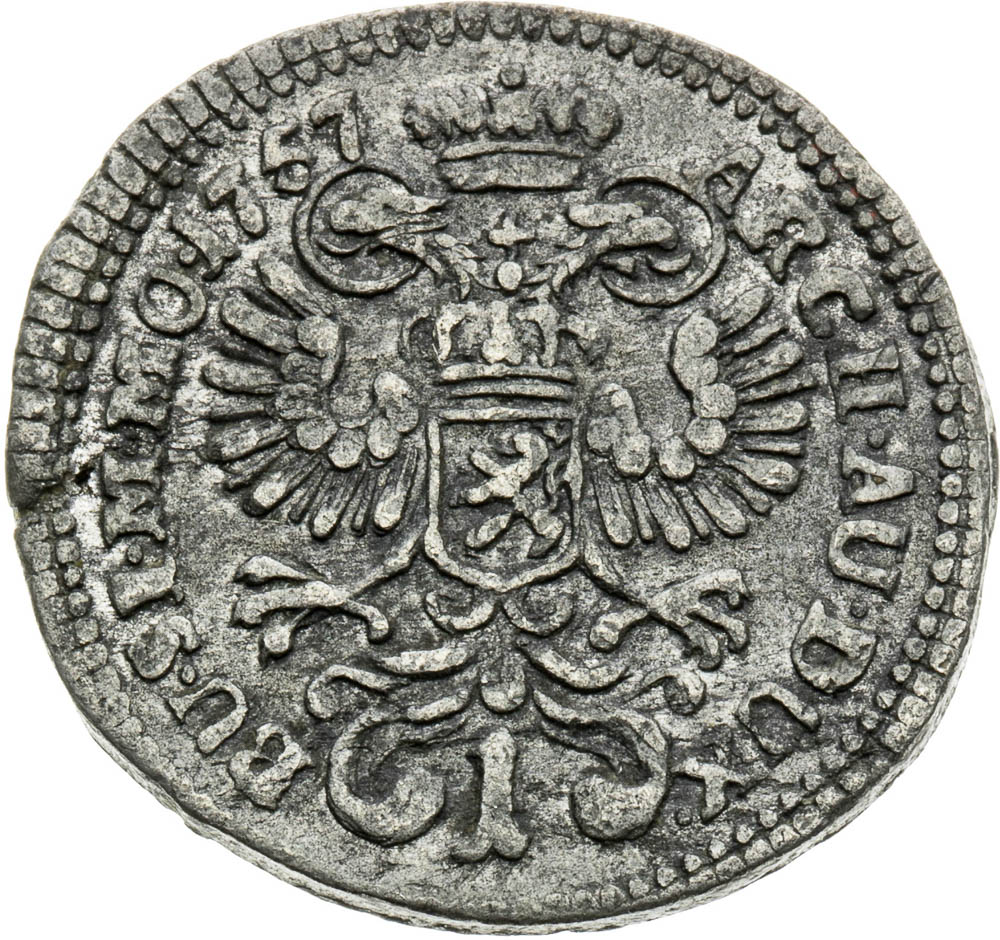 Krejcar 1757 - revers