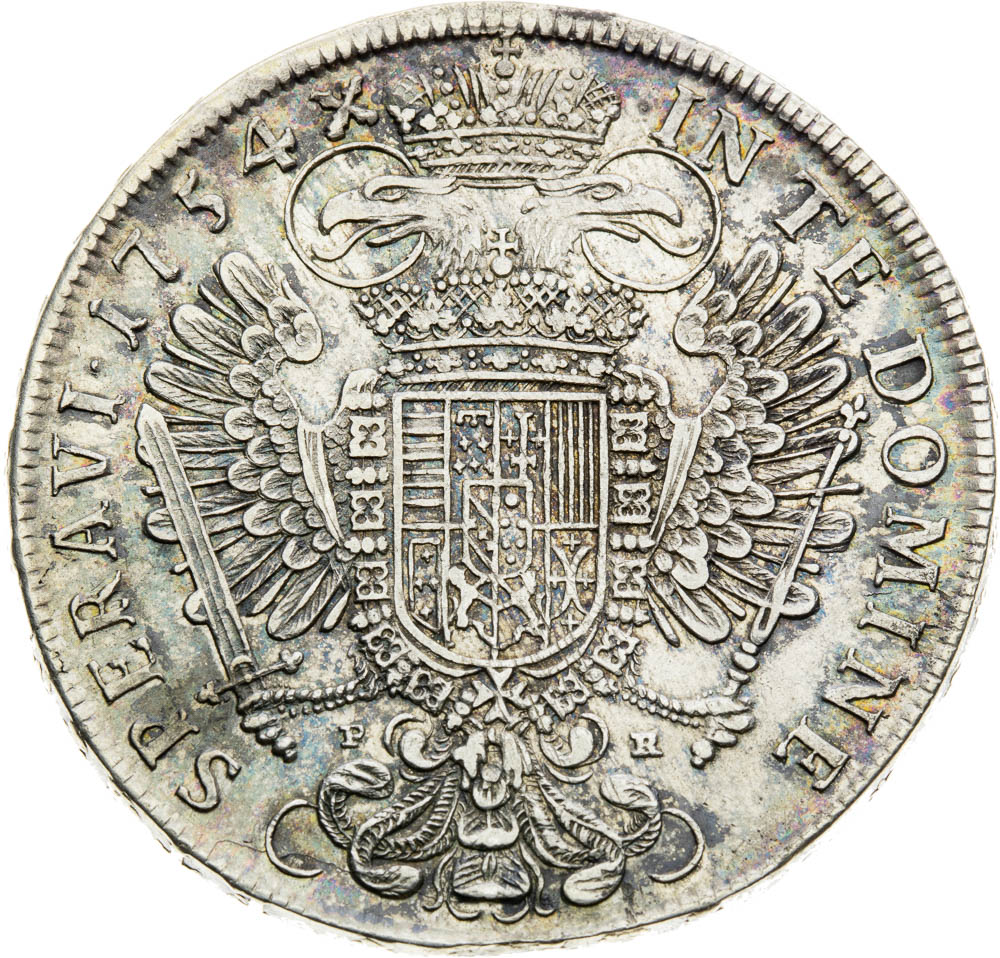 Tolar 1754 - revers
