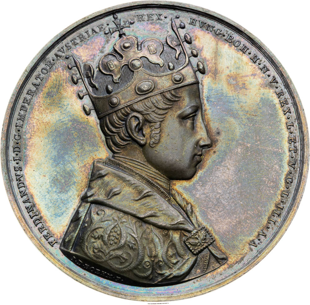 Silver medal 1836 - front