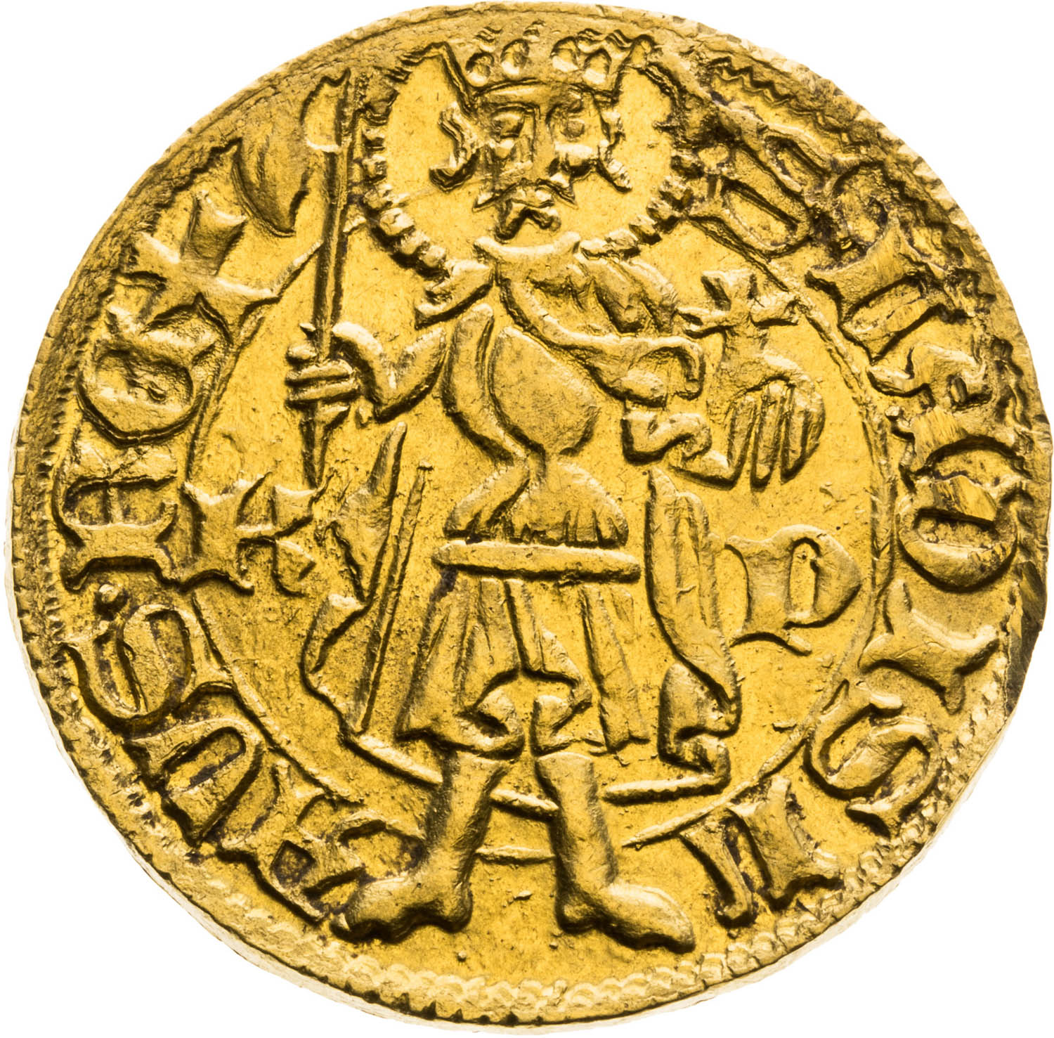 Dukát (1454) - reverz