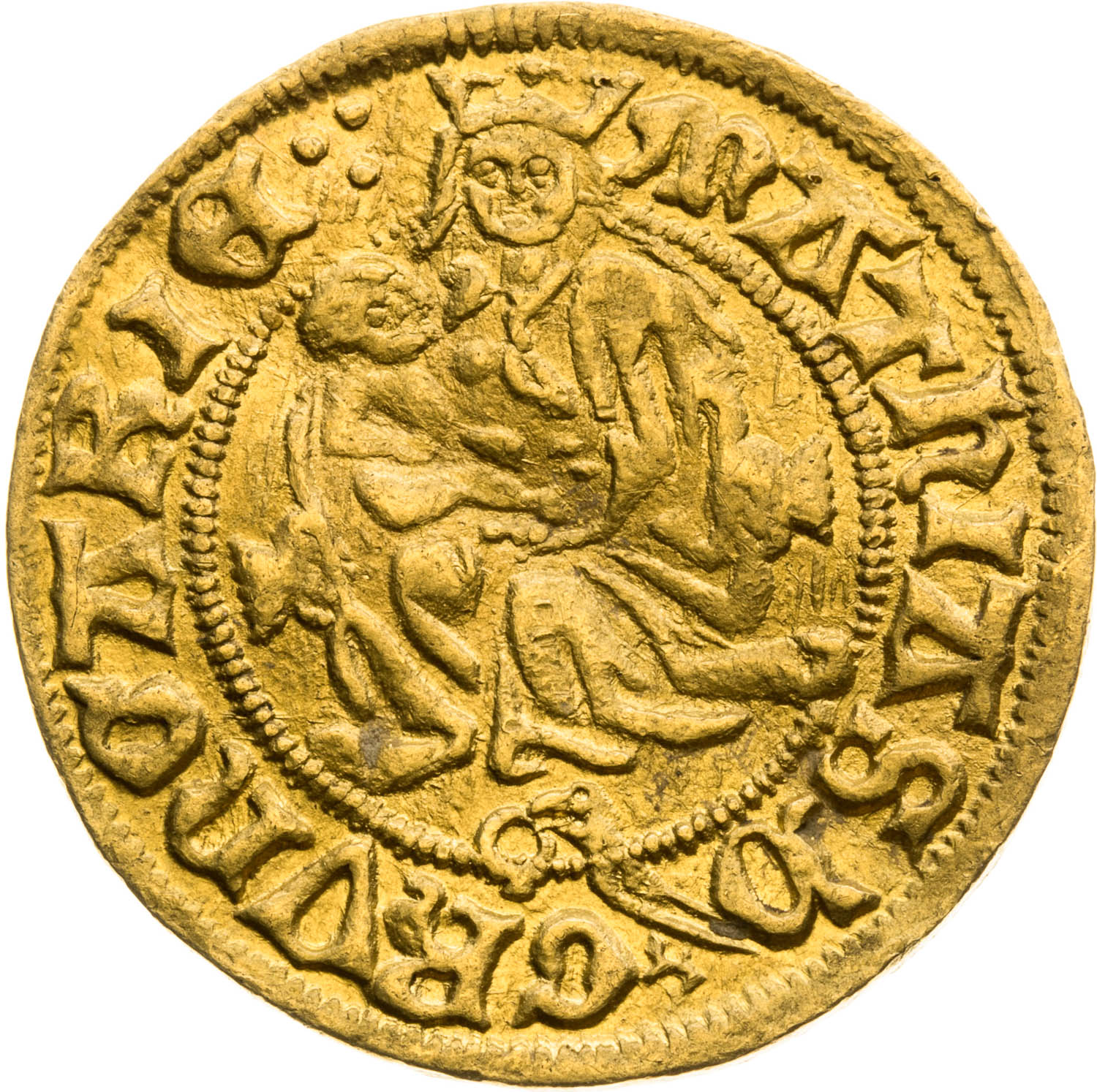 Dukát (1483-1485) - averz