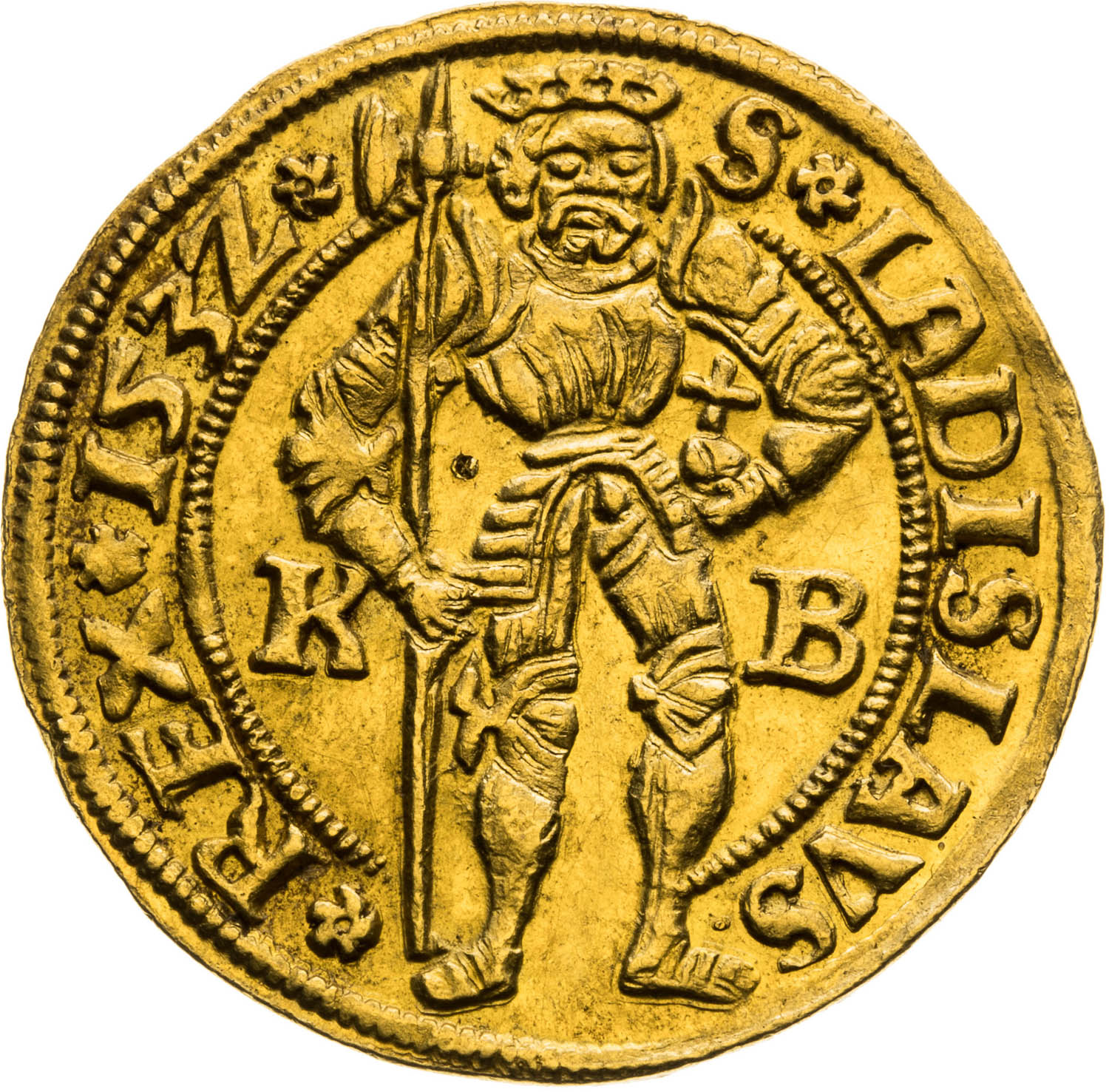 Dukát 1532 - revers