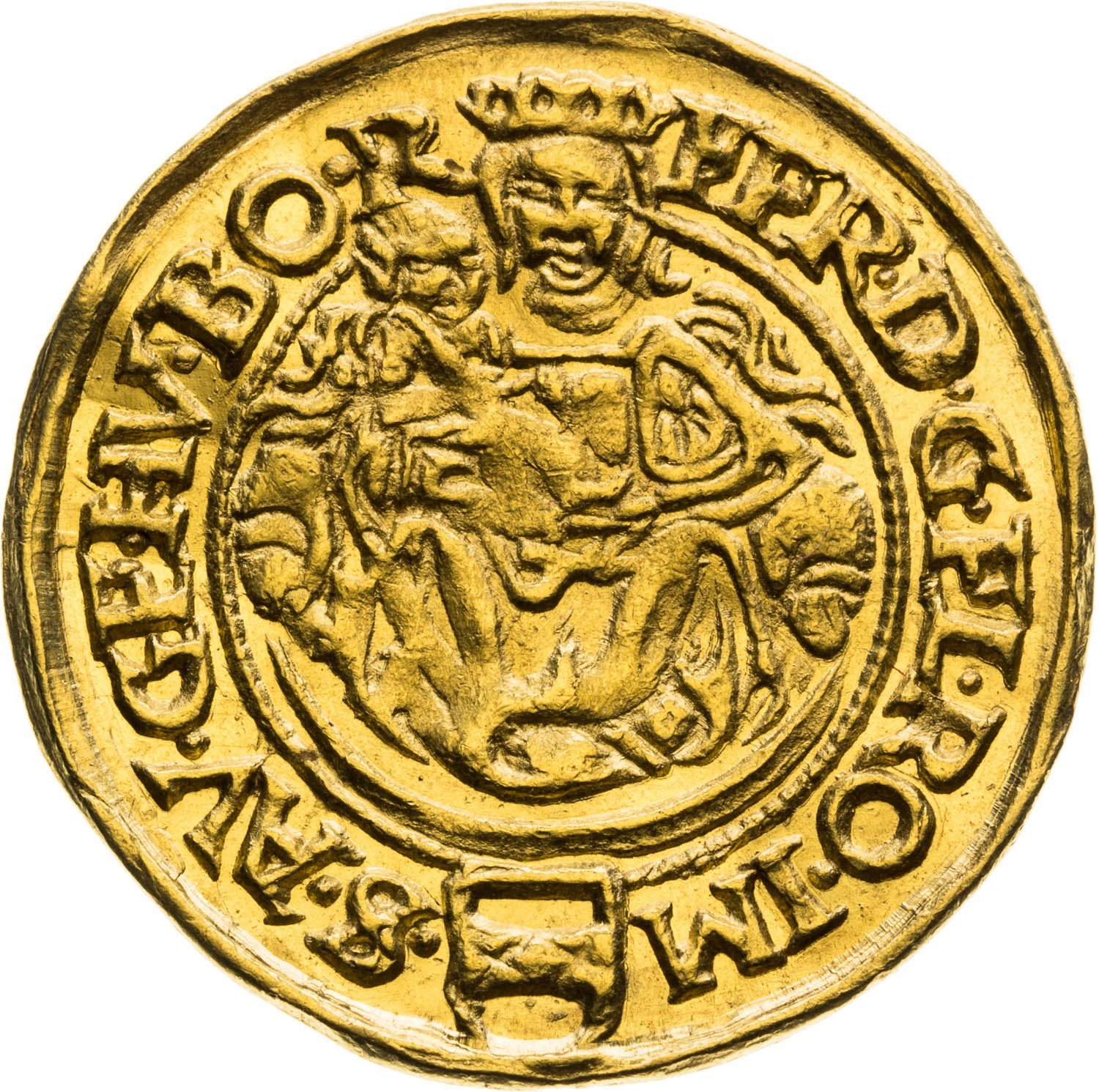 Dukát 1564 - avers