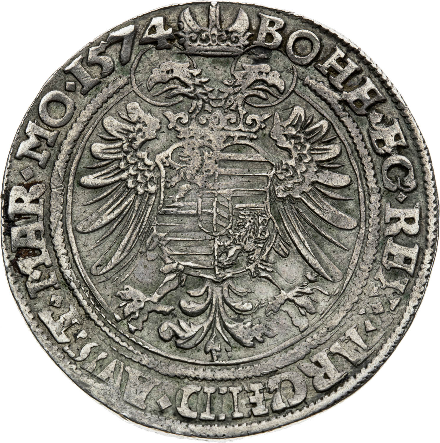 Thaler 1574 - back