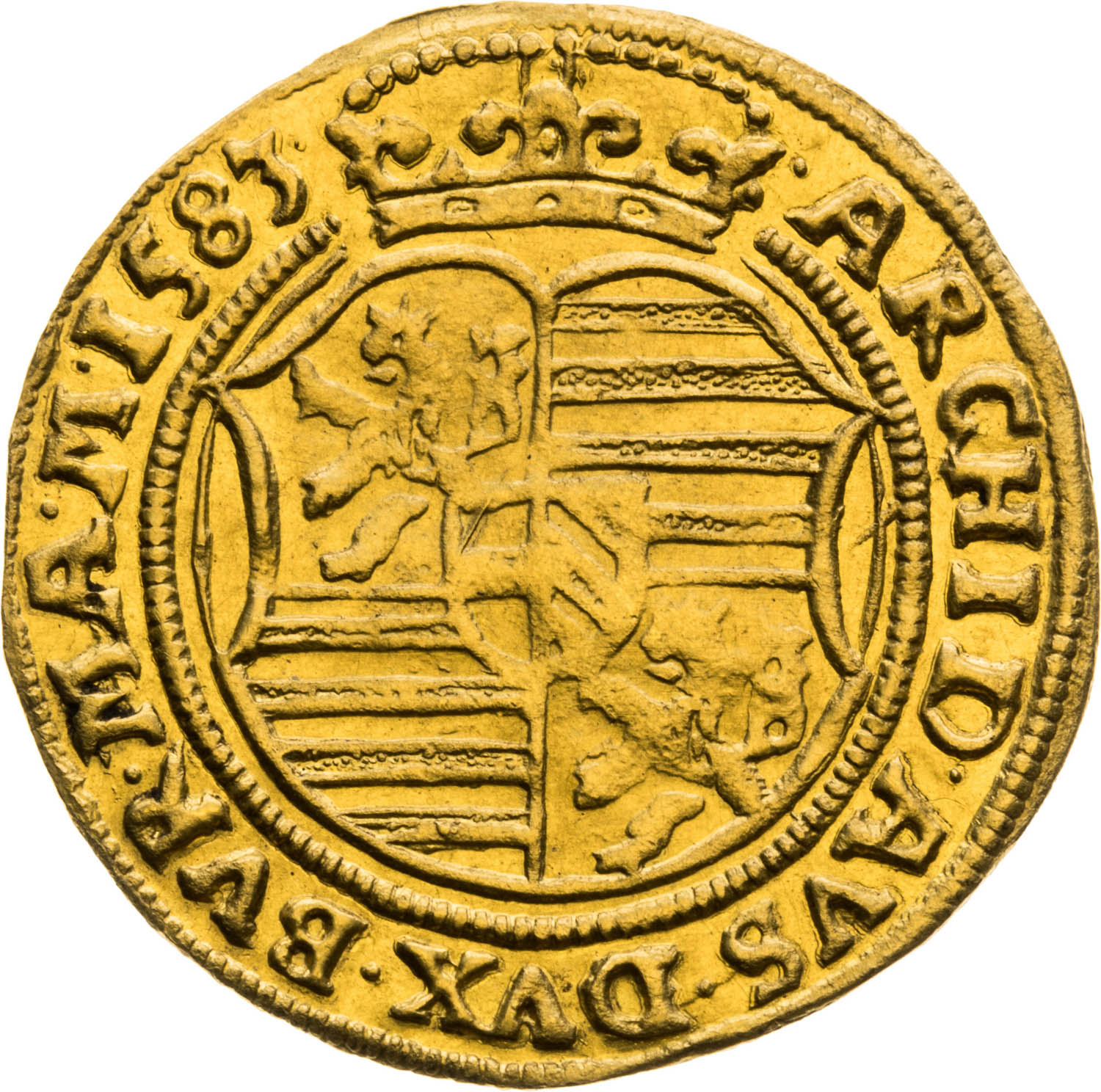Ducat 1583 - back