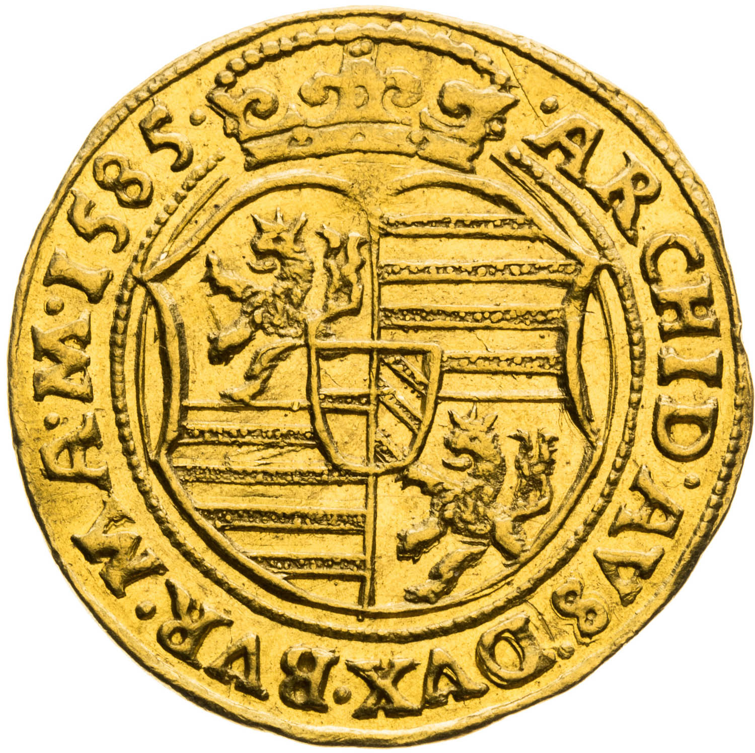 Ducat 1585 - back
