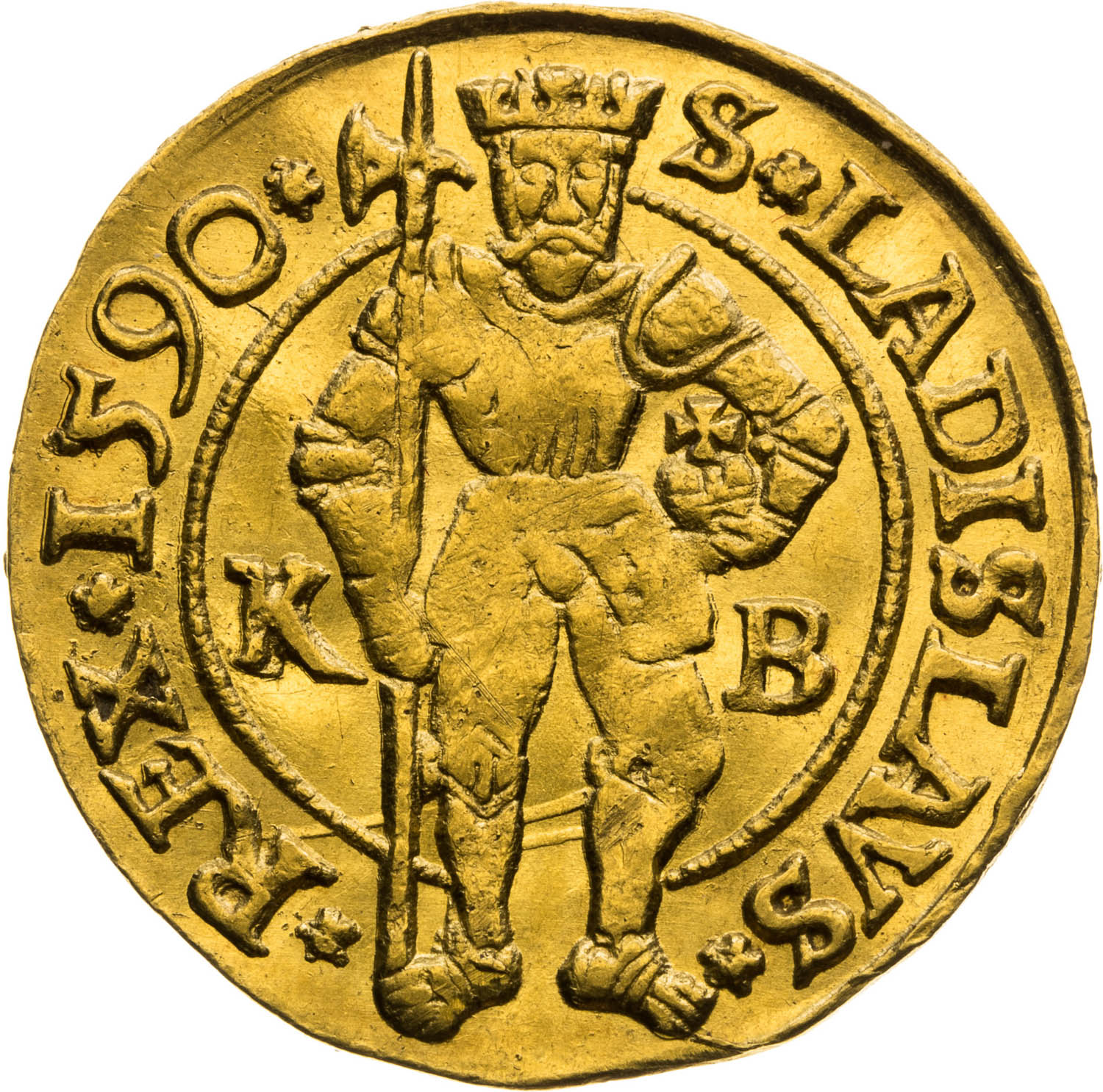 Ducat 1590 - back