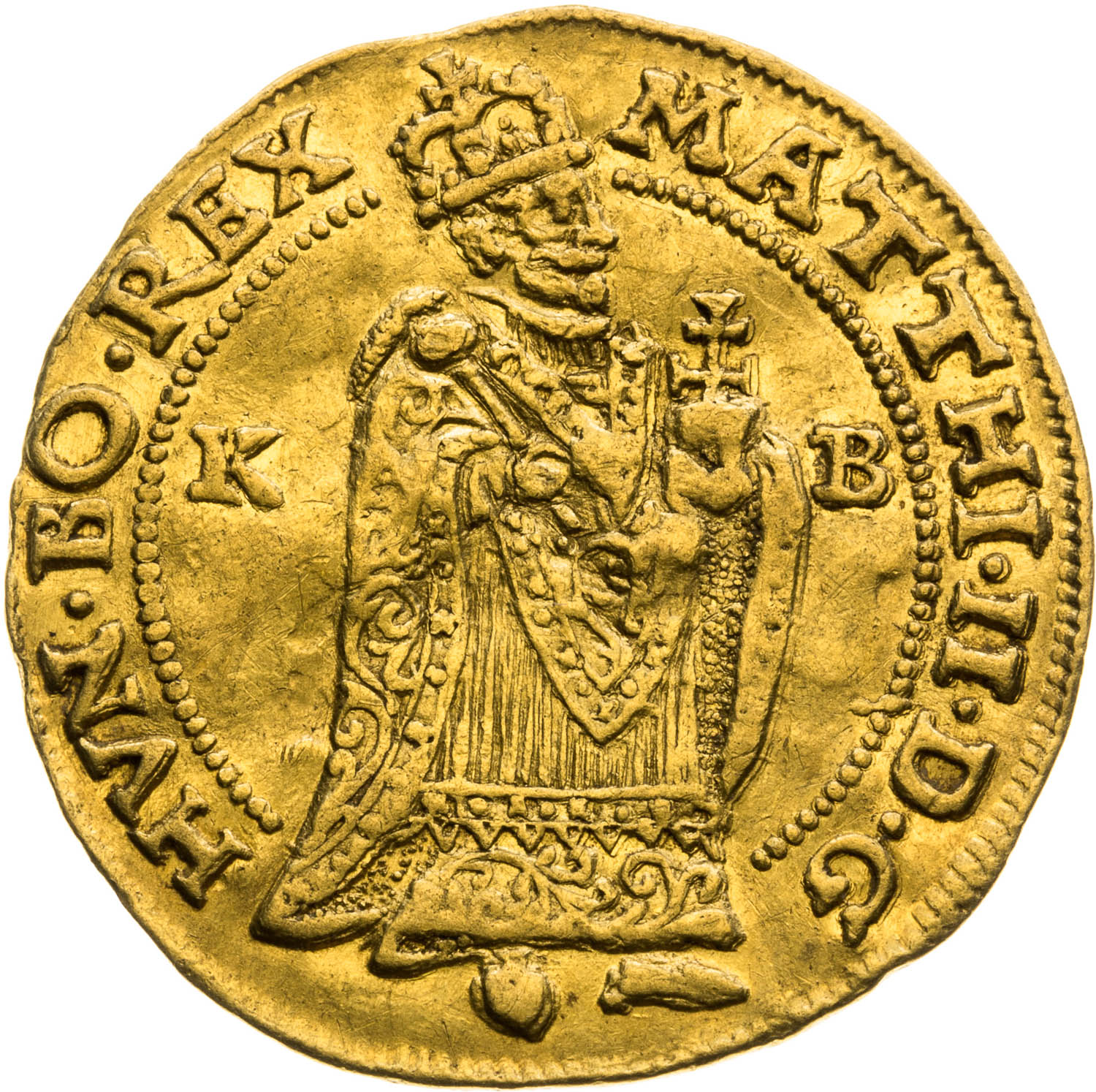 Dukát 1613 - averz