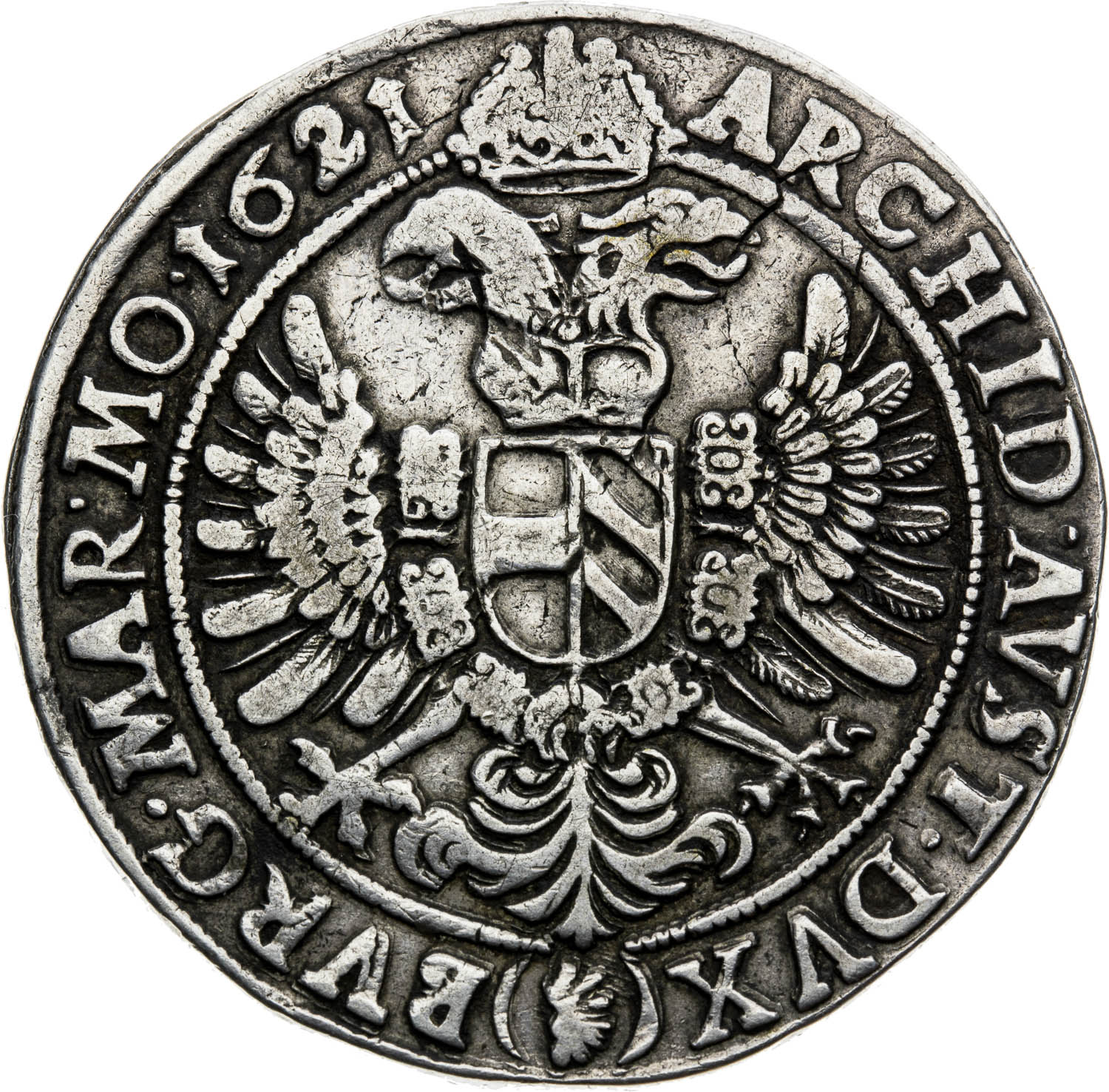 Thaler 1621 - back