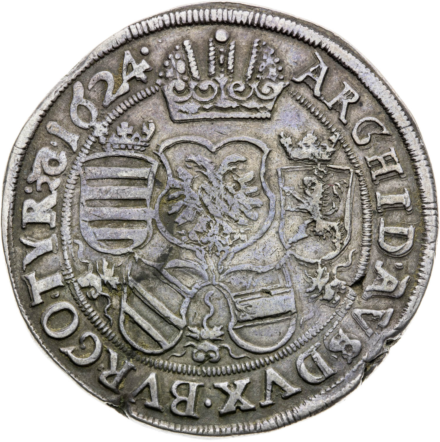Thaler 1624 - back