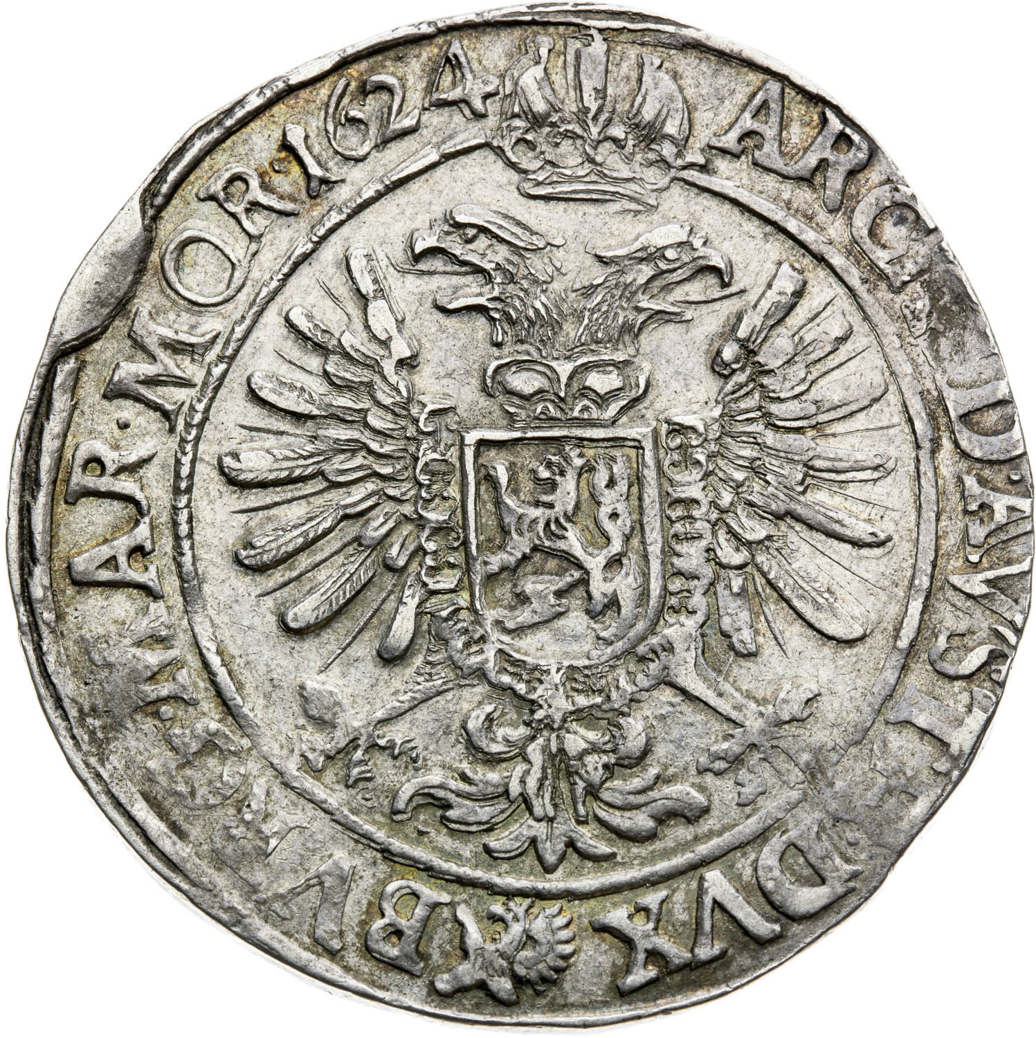 Thaler 1624 - back