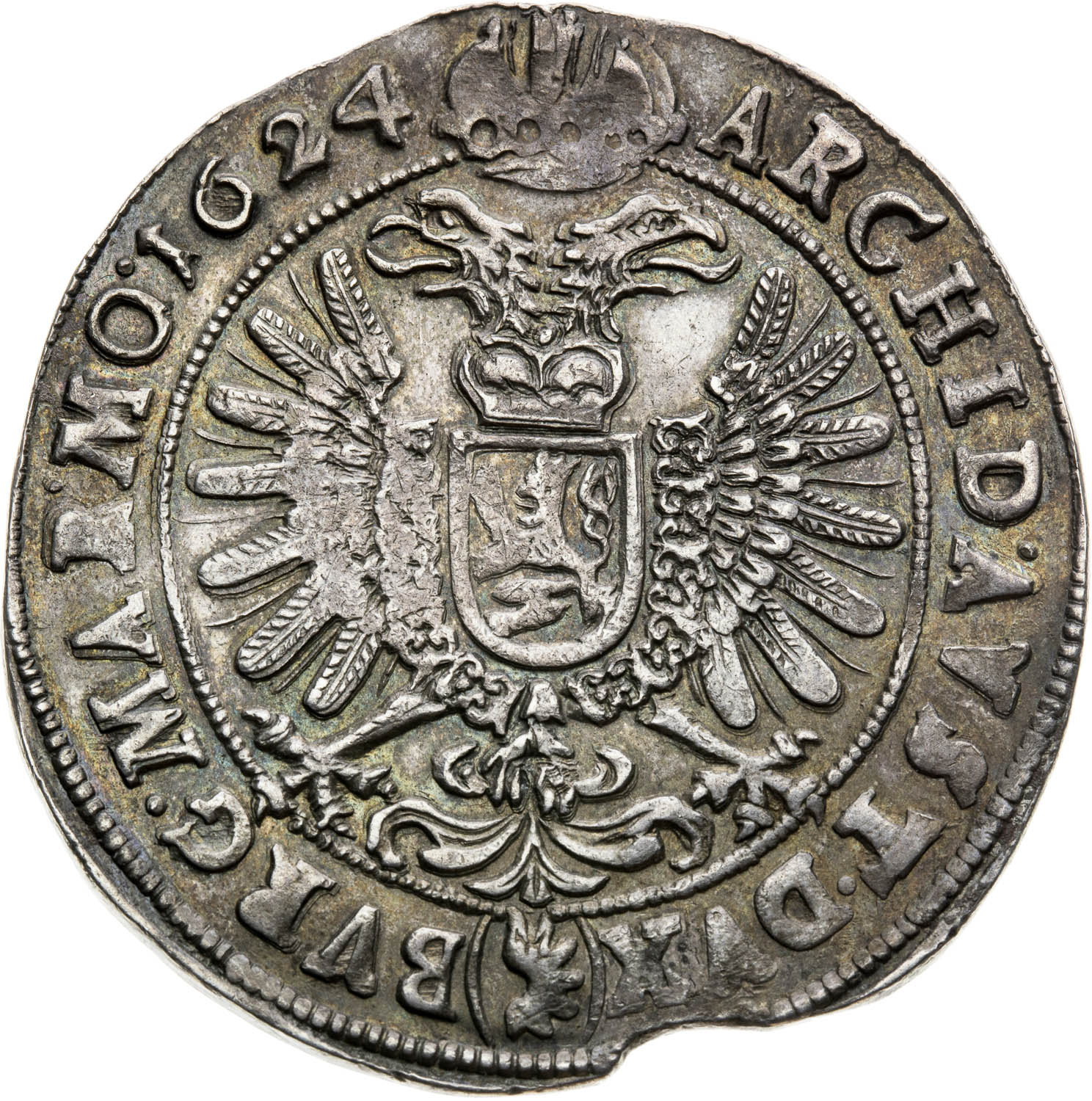 Thaler 1624 - back