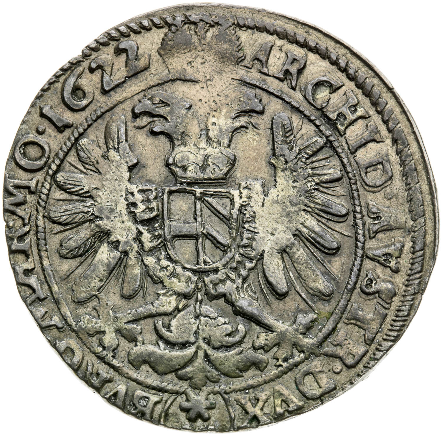 48 Kreutzer 1622 - back
