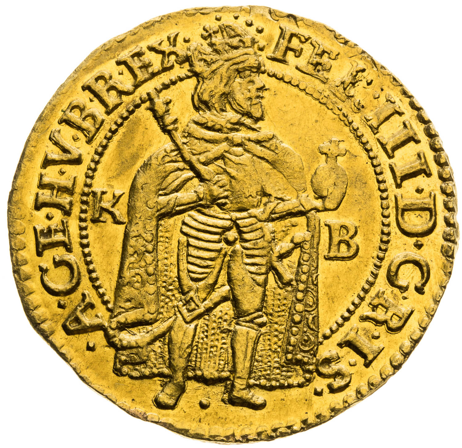 Dukát 1653 - avers