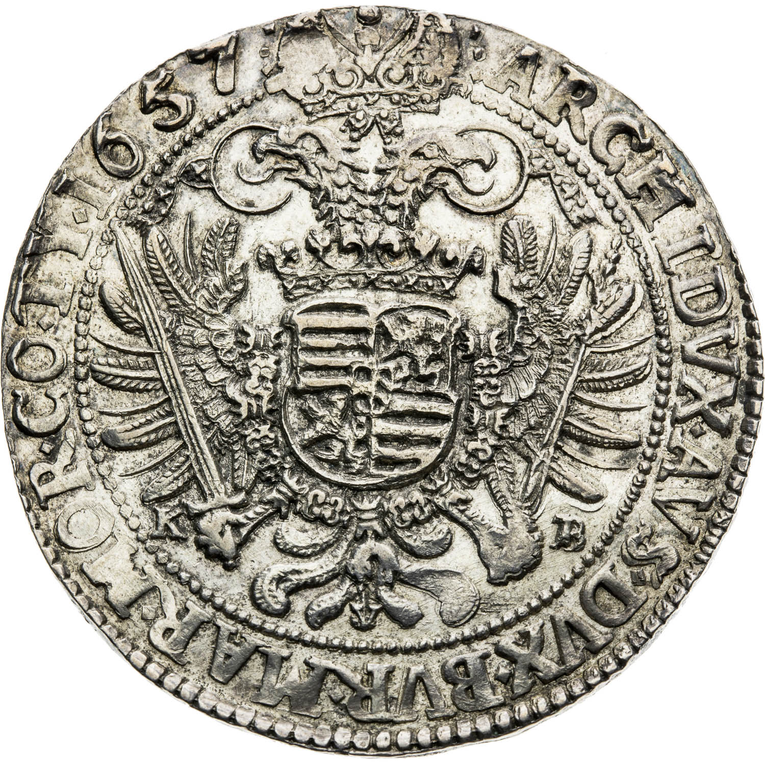 Tolar 1657 - revers