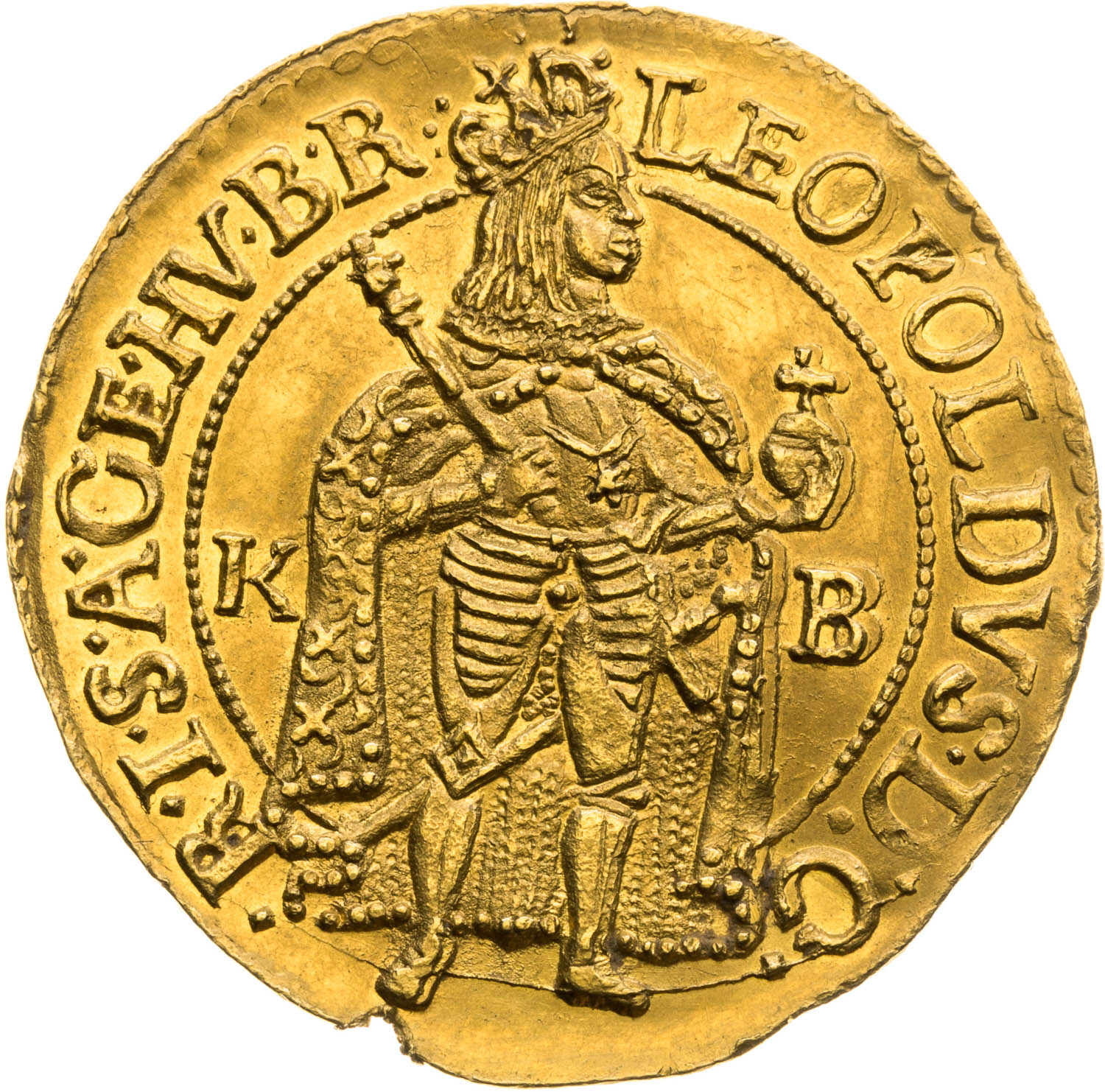 Dukát 1662 - avers