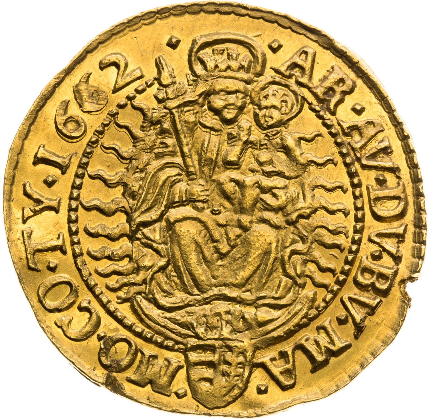 Dukát 1662 - revers