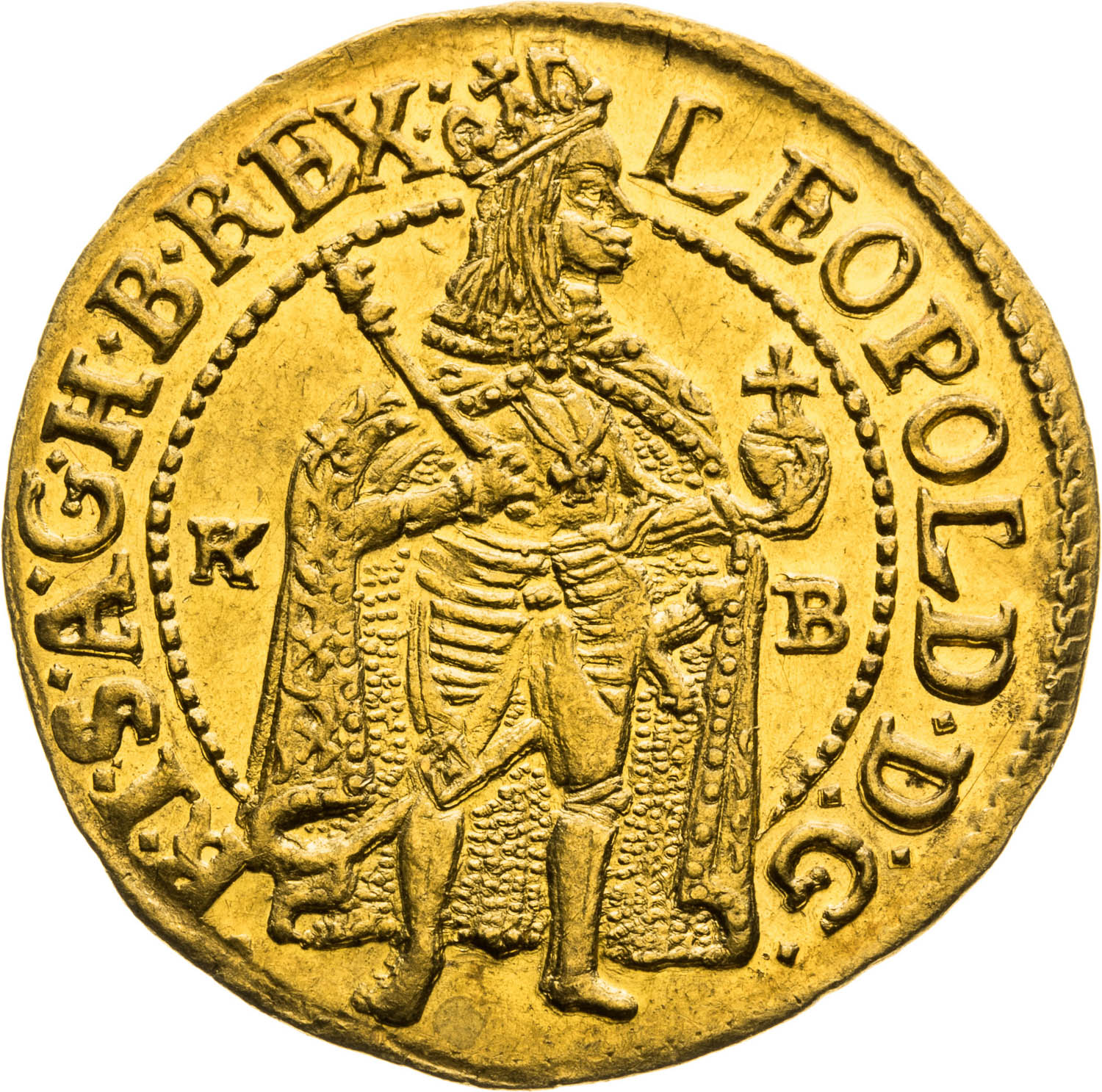 Dukát 1664 - avers