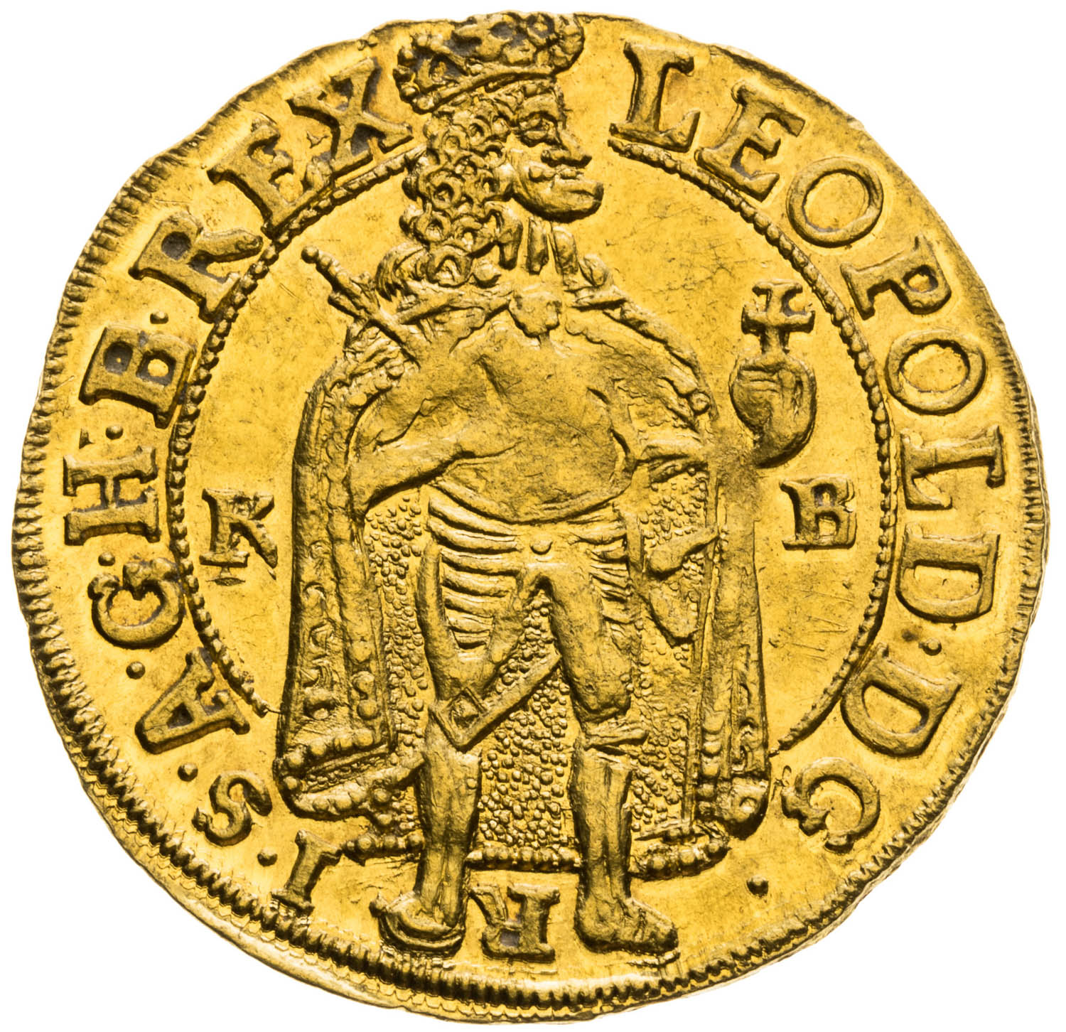 Dukát 1693 - avers