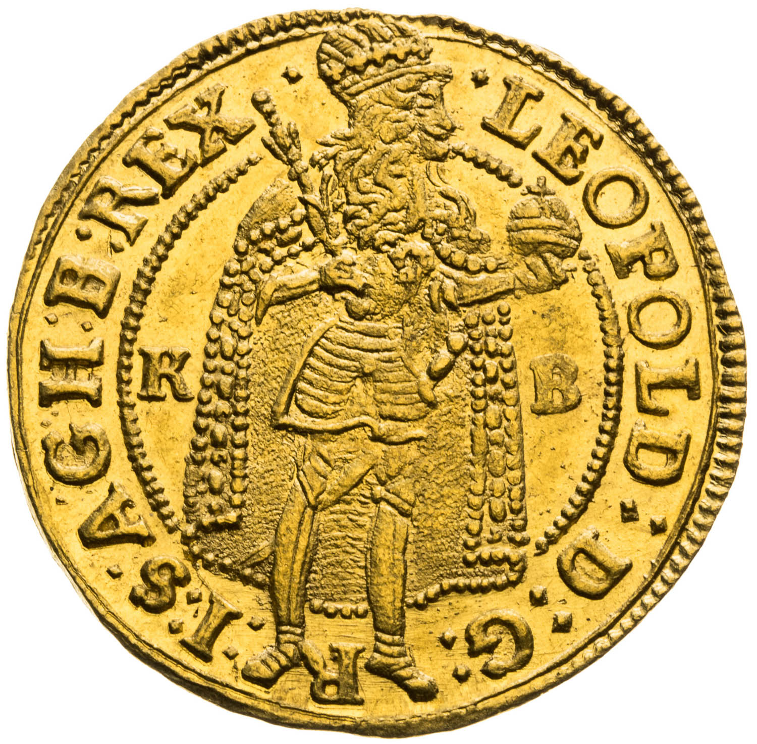 Dukát 1694 - avers