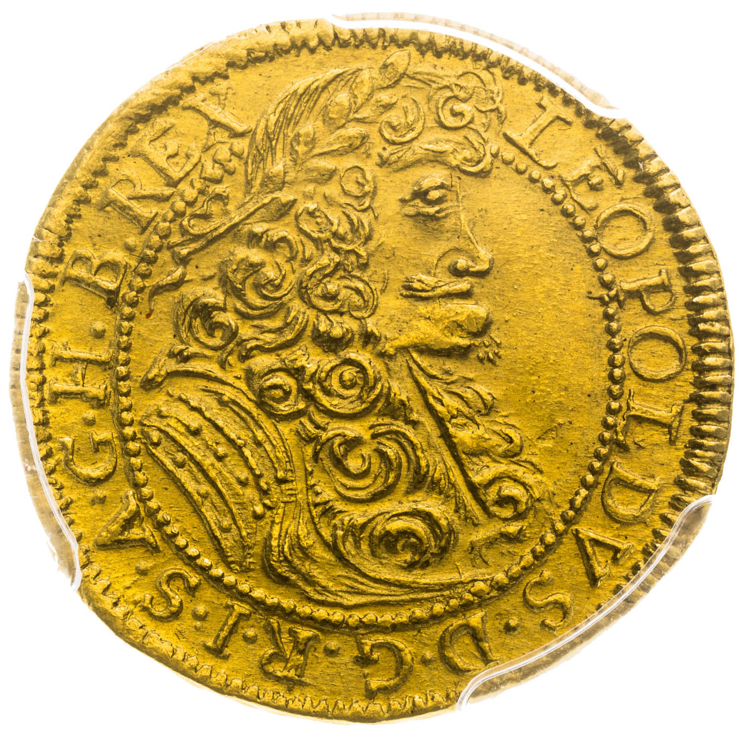 Dukát 1697 - avers