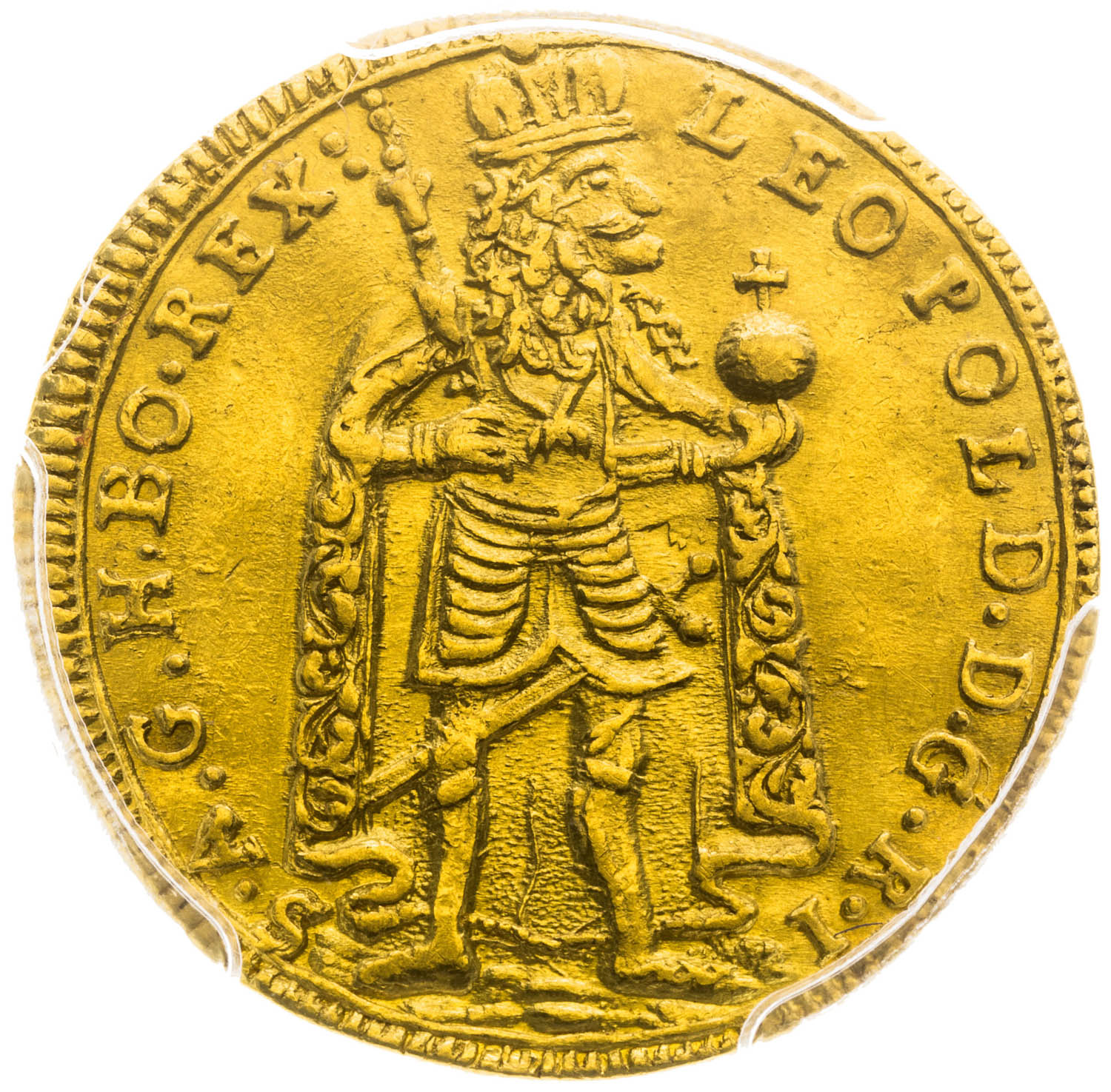 Dukát 1701 - avers