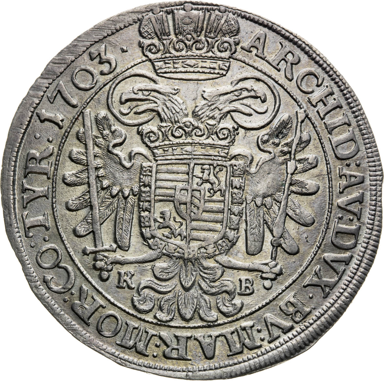 1/2 Tolar 1703 - revers